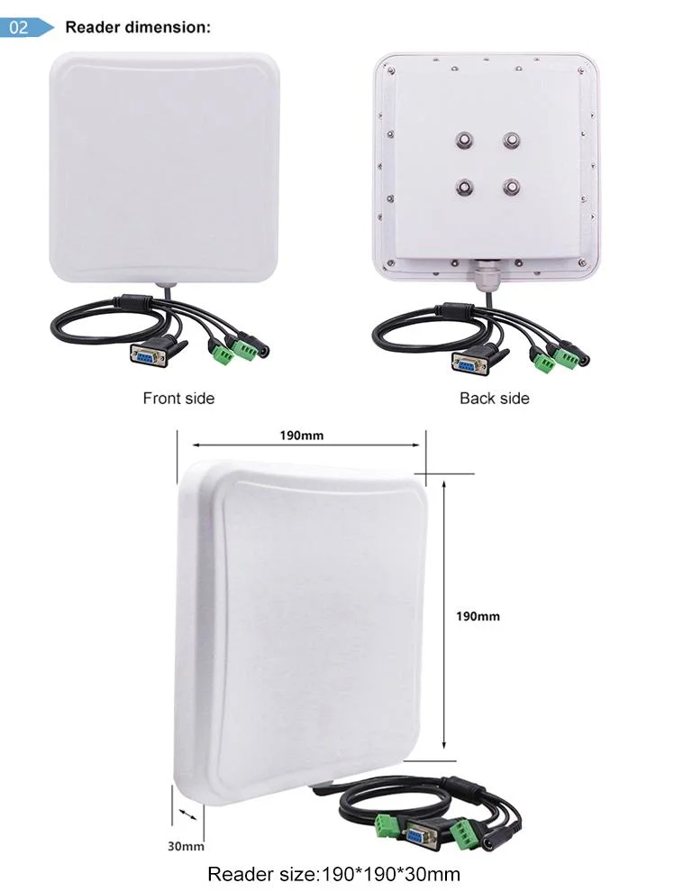 Sample /Basic Customization CE FCC Certificate UHF Long Range RFID Reader Wiegand 26