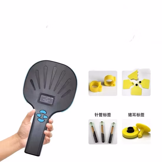 뜨거운 판매 RFID 동물 휴대용 134.2kHz Lf 리더 휴대용 동물 태그 리더